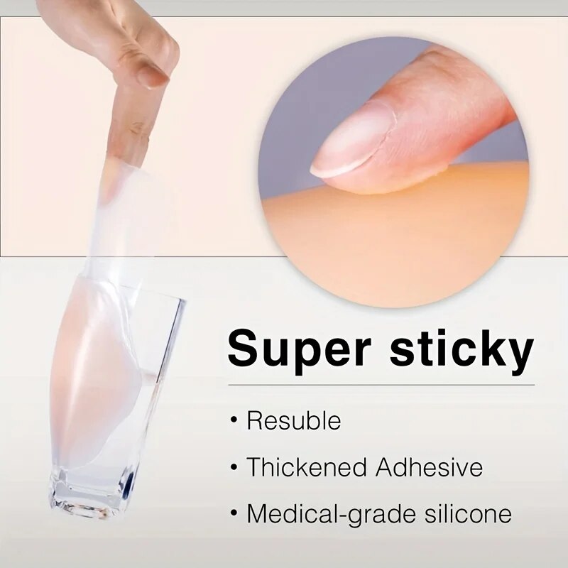 1Pairs Silicone Nipple Cover L - огляд і ціна Silicone Bra Adhesive