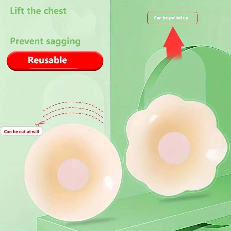 1Pairs Silicone Nipple Cover L - огляд і ціна Silicone Bra Adhesive