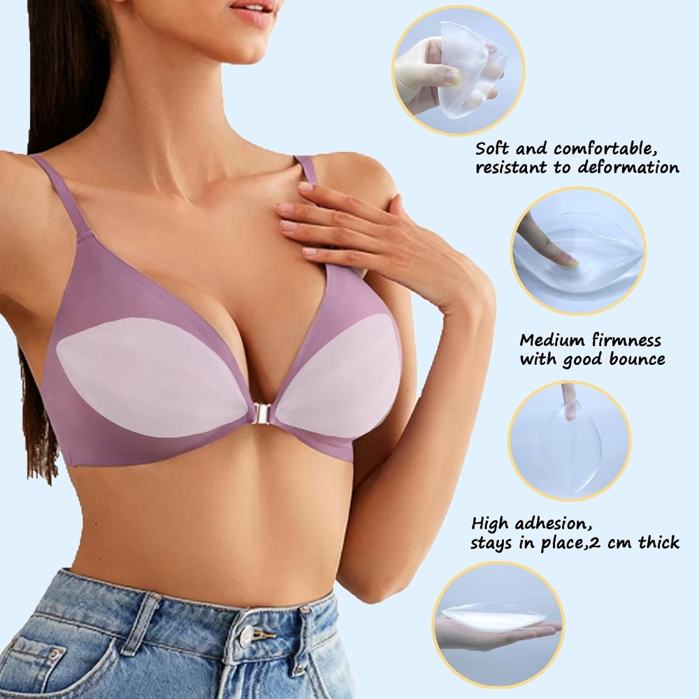 Adhesive Silicone Bra Inserts  - огляд і ціна Silicone Bra Adhesive